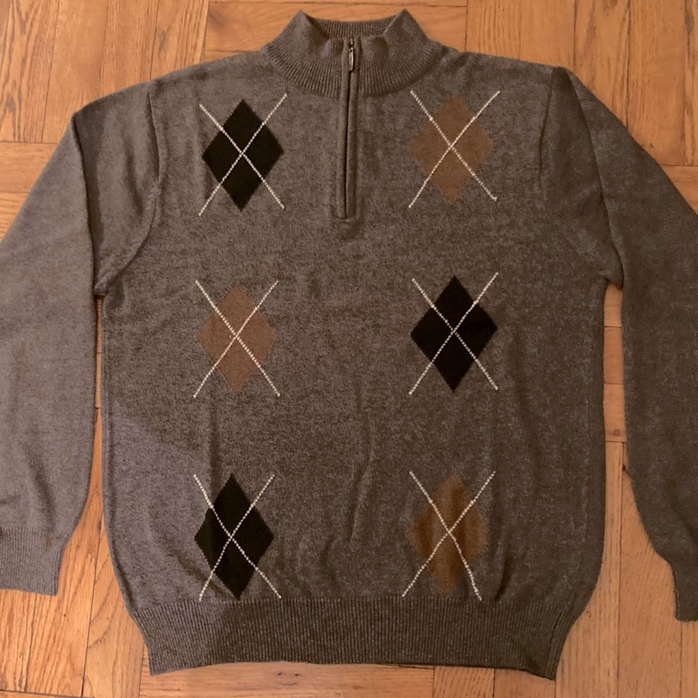 Men’s Peletti Quarter Zip Sweater